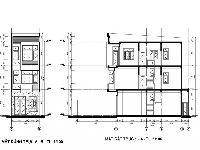 Bản vẽ CAD Nhà phố 3 tầng 4.2x11.3m Full kt, kc, điện, nước, dự toán.