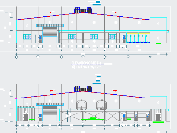 Bản vẽ Nhà xưởng 2 tầng 40x81.25m ( Full Kiến trúc, kết cấu,Hạ tầng,PCCC)