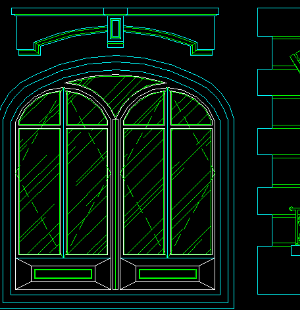 Bản vẽ thiết kế các mẫu cửa