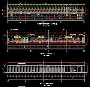 Bản vẽ thiết kế nhà máy công nghiệp ở Bình Dương (KT+KC+PCCC+M&E)