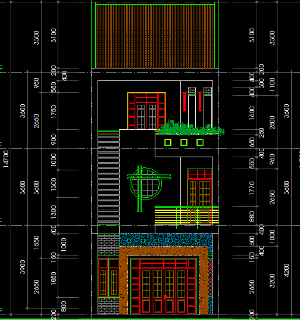Bản vẽ thiết kế nhà phố 6x16x3 tầng