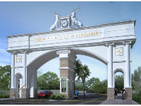 Bộ hồ sơ thiết kế đầy đủ và chi tiết cổng chính của dự án Sun Han River Village.