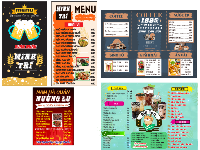file corel menu quán ăn,thiết kế menu,Corel draw thiết kế menu,menu quán cà phê,menu để bàn