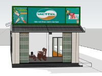 Cửa hàng viettel,Model su cửa hàng viettel,cửa hàng viettel su