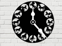 Đồng hồ đàn ngựa DXF