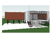 model sketchup nhà văn phòng,thiết kế 3d su nhà làm việc,dựng bao cảnh nhà văn phòng file su