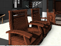 ghế,salon,ghế sofa gỗ,revit thiết kế ghế gỗ