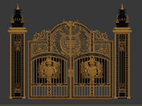 mẫu cổng,3dmax cổng,cổng biệt thự,cổng lâu đài