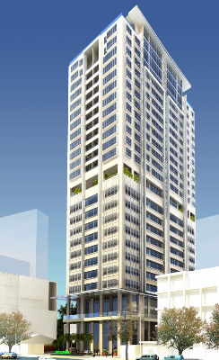 File CAD cao ốc FICO TOWER 27 tầng kiến trúc đầy đủ