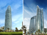 kiến trúc tòa tháp,Kiến trúc tòa nhà,Tripoli Tower,CAD Kiến trúc tòa tháp chọc trời,tòa tháp chọc trời Tripoli Tower