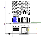 Nhà phố,Nhà 2 tầng,Nhà phố 2 tầng,kiến trúc 2 tầng,bản vẽ nhà phố,6.8x25m