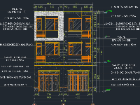 Full hồ sơ thiết kế (KT+KC+ME) nhà nhố 3 tầng 4x17m và 4x13m
