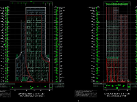 Hồ sơ bản vẽ thiết kế khách sạn 5 sao 25 tầng 49.2x24.8m