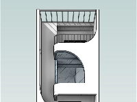 Hồ sơ thiết kế kiến trúc nhà phố 5 tầng kết hợp kinh doanh 5.5x16