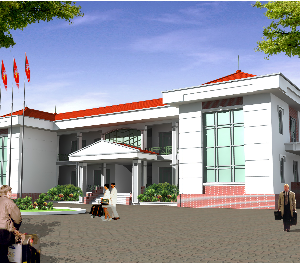 Hồ sơ thiết kế trạm y tế SIMACAI - Lào Cai (Bao gồm KT+KC:Nhà bảo vệ + Nhà xe + Nhà làm việc của trạm)