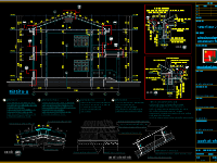 Hồ sơ thiết kế Trường học 2 tầng (kiến trúc, kết cấu, điện nước)