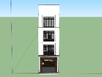 su nhà phố 4 tầng,sketchup nhà phố 4 tầng,su nhà phố,sketchup nhà phố,nhà phố 4 tầng