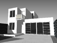 Nhà phố 2 tầng,model su nhà phố 2 tầng,file su nhà phố 2 tầng,nhà phố 2 tầng model su,sketchup nhà phố 2 tầng