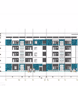 Thiết kế bản vẽ kiến trúc, kết cấu và dự toán cho công trình chung cư 5 tầng