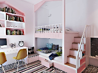 Vray 3.6 max 2016 Phòng ngủ màu hồng