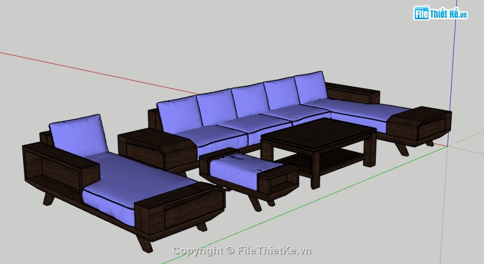 File 3d sofa,sketchup sofa đồng gia,sketchup sofa,3d sofa đồng gia,model sketchup  sofa đồng gia
