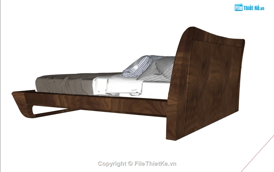phòng ngủ model sketchup,model phòng ngủ sketchup,mode 3dsu giường ngủ,model su giường ngủ,giường ngủ file sketchup