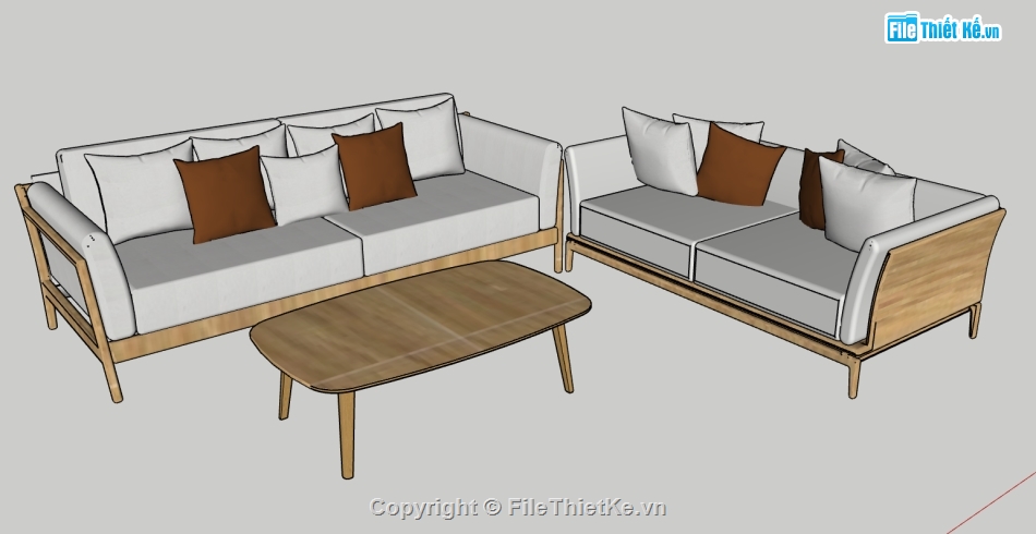 sketchup sofa,sofa hiện đại,model 3d sofa,file sketchup sofa