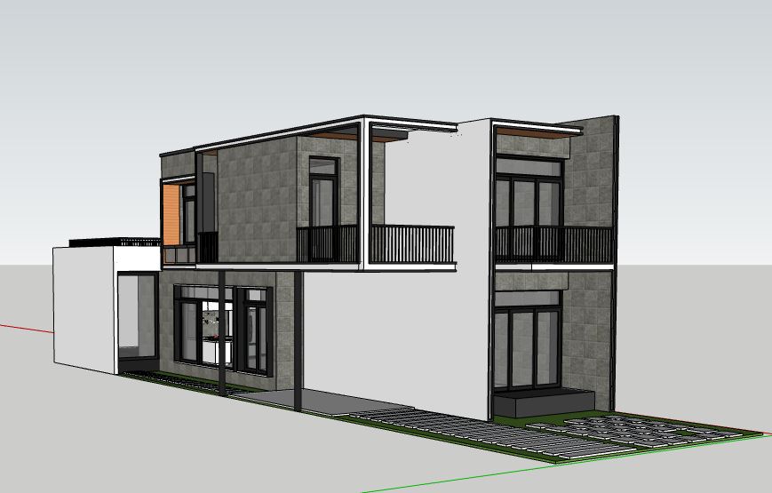 su nhà phố 2 tầng,model su nhà phố 2 tầng,nhà phố 2 tâng