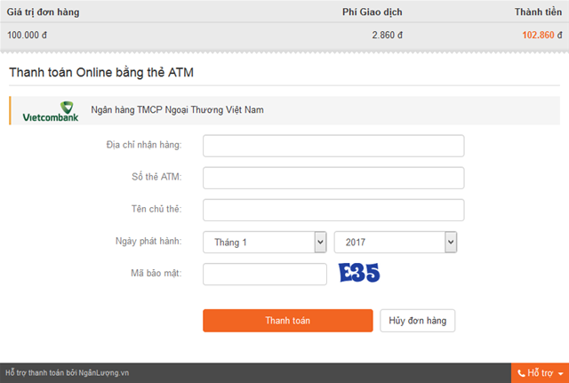 Hướng dẫn NẠP TIỀN vào tài khoản Nạp tiền, nạp qua thẻ điện thoại, nạp tiền atm, ví điện tử, nạp thẻ