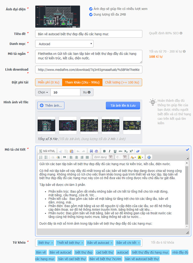 Cách UPLOAD file hiệu quả và tối ưu SEO Hướng dẫn upload, upload file, tải file lên, đăng bán file , tải file