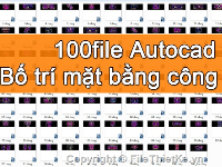 100 file autocad bố trí mặt bằng công trình kiến trúc mẫu