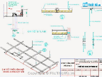 162 chi tiết cấu tạo trần thạch cao ( file autocad)