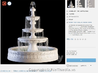 3dsMax 2011 + fbx (Vray+Corona) Đài phun nước