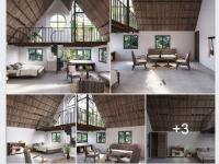 homestay 1 tầng,3d max model,model File 3ds max,homestay style nghỉ tạm