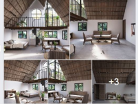 3dsmax 2015 corona 1.6 homestay style nghỉ tạm