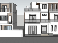 4 mẫu thiết kế nhà phố 3 tầng hiện đại