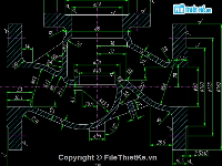 bản vẽ cad,kỹ thuật,thân van