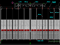 Autocad chi tiết công tác tạm cho công trình