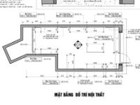 Autocad thiết kế thi công Shop túi xách, giày dép cao cấp