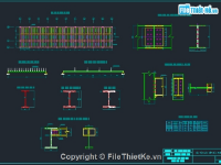 Hướng dẫn Thiết Kế Kết Cấu Thép,1 tầng,File autocad,thép,bài tập lớn,kết cấu thép 1