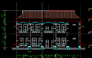 Bản autocad 3d nhà 1 tầng cho các bạn tham khảo