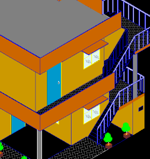 Bản cad 3d mẫu nhà Ấn Độ đẹp đầy đủ chi tiết