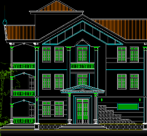 nhà phố đẹp,đầy đủ nhà phố,cad nhà đẹp