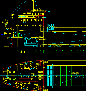 Bản cad tầu chở hàng 2500 tấn đầy đủ chi tiết hạng mục