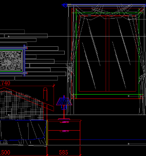 Bản cad thiết kế và cách bố trí trong phòng