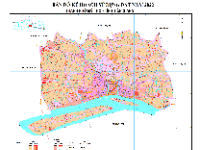 Bản đồ kế hoạch sử dụng đất thành phố Mỹ Tho, Tiền Giang