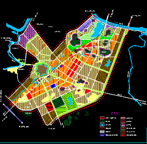 Bản đồ quy hoạch chung tỉnh Bắc Ninh đến 2020
