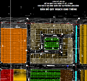 Bản đồ quy hoạch giao thông khu dân cư huyện long Thành- thành phố Biên Hòa