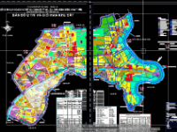 Bản đồ quy hoạch và hiện trạng quận 12 TP HCM đến năm 2020 File Dwg