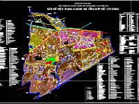 Bản đồ quy hoạch và hiện trạng quận 6 TP HCM đến năm 2020 File Dwg